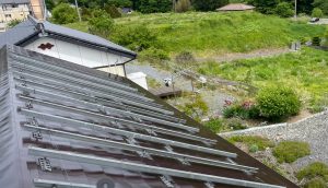 太陽光発電設置 前段階